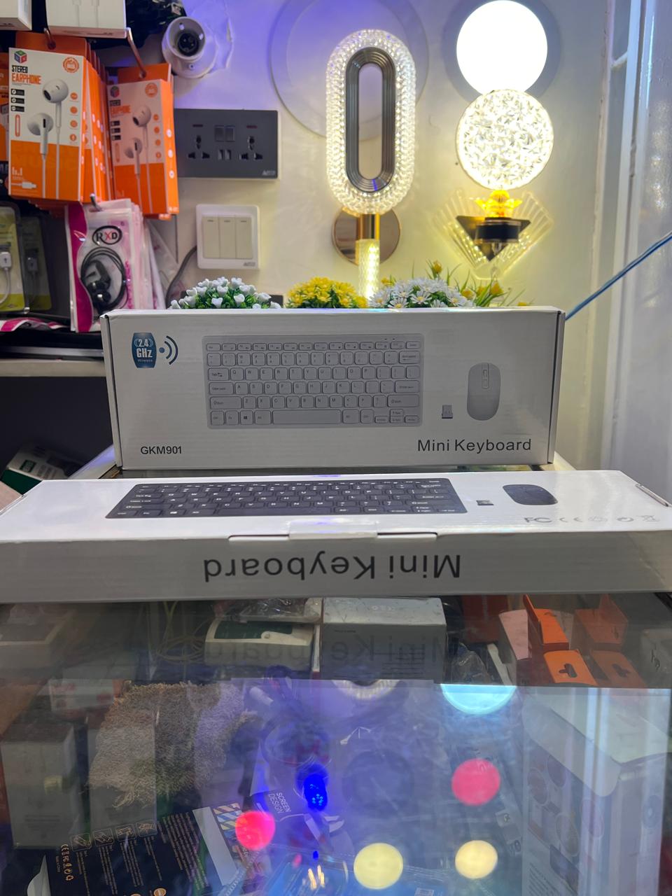 Bluetooth Mini Keyboard with Mouse - Keyboards in Chuka, Kenya