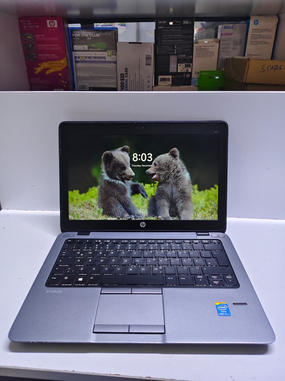 HP HP Elitebook 820G1 Intel Core i5 8GB RAM 500GB HDD 12.5 inches Screen Backlight Keyboard 2.5 GHz Fingerprint Scanner - Laptops available in Chuka, Kenya